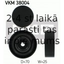 Celiņsiksnas spriegotājrullis, SKF VKM 38004