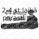 Balst-/Virzošais šarnīrs DELPHI TC415