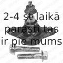 Balst-/Virzošais šarnīrs DELPHI TC418