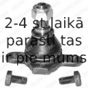 Balst-/Virzošais šarnīrs DELPHI TC527