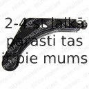 Рычаг независимой подвески колеса, подвеска колеса DELPHI TC572