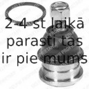 Balst-/Virzošais šarnīrs DELPHI TC592