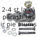 Balst-/Virzošais šarnīrs DELPHI TC658
