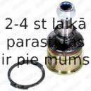 Balst-/Virzošais šarnīrs DELPHI TC683