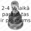 Balst-/Virzošais šarnīrs DELPHI TC696