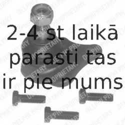 Balst-/Virzošais šarnīrs DELPHI TC824