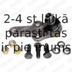 Balst-/Virzošais šarnīrs DELPHI TC837