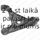 Рычаг независимой подвески колеса, подвеска колеса DELPHI TC873