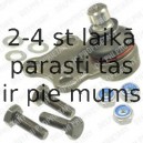 Balst-/Virzošais šarnīrs DELPHI TC952