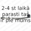 Stūres šķērsstiepnis DELPHI TL476