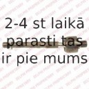 Aksiālais šarnīrs, Stūres šķērsstiepnis DELPHI TA2492