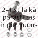 Balst-/Virzošais šarnīrs DELPHI TC1971