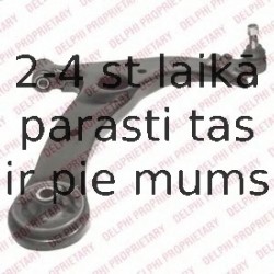 Рычаг независимой подвески колеса, подвеска колеса DELPHI TC1993