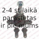 Balst-/Virzošais šarnīrs DELPHI TC2186