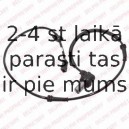 Датчик, частота вращения колеса DELPHI SS20006