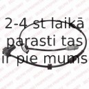 Датчик, частота вращения колеса DELPHI SS20026