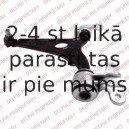 Рычаг независимой подвески колеса, подвеска колеса DELPHI TC2244