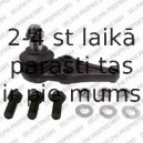 Balst-/Virzošais šarnīrs DELPHI TC2255