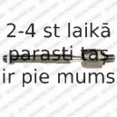 Aksiālais šarnīrs, Stūres šķērsstiepnis DELPHI TA2617