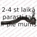 Stūres šķērsstiepņa uzgalis DELPHI TA2632