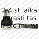 Stūres šķērsstiepņa uzgalis DELPHI TA2636