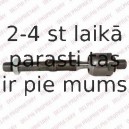 Aksiālais šarnīrs, Stūres šķērsstiepnis DELPHI TA2658