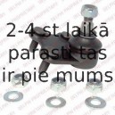 Balst-/Virzošais šarnīrs DELPHI TC2322