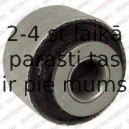 Подвеска, рычаг независимой подвески колеса DELPHI TD834W