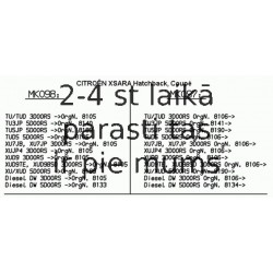 Amortizatora statnes balsts MONROE MK098
