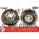 Bremžu trumulis TRW DB4307