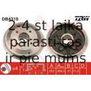 Bremžu trumulis TRW DB4310