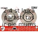 Bremžu diski TRW DF2566