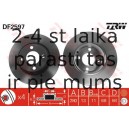 Bremžu diski TRW DF2597