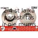 Bremžu diski TRW DF2602S