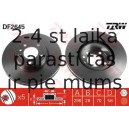 Bremžu diski TRW DF2645