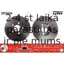 Bremžu diski TRW DF2650