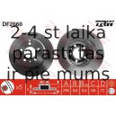Bremžu diski TRW DF2660