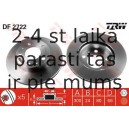 Bremžu diski TRW DF2722