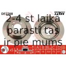 Bremžu diski TRW DF2768