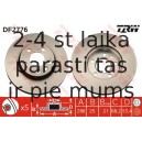 Bremžu diski TRW DF2776