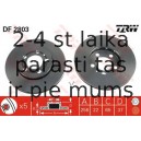 Bremžu diski TRW DF2803