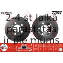 Bremžu diski TRW DF2805