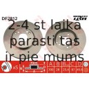 Bremžu diski TRW DF2812