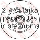 Bremžu diski TRW DF2813