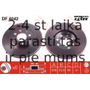 Bremžu diski TRW DF4042