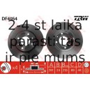Bremžu diski TRW DF4054