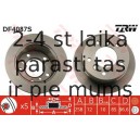 Bremžu diski TRW DF4087S