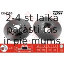 Bremžu diski TRW DF4110