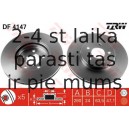 Bremžu diski TRW DF4147