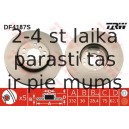 Bremžu diski TRW DF4187S